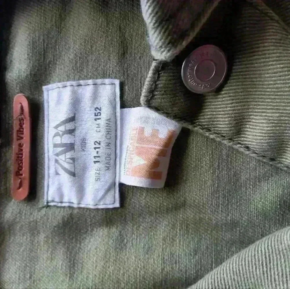 Zara X Minions Denim Despicable Me Kids Jacket Green Size 11/12 - Picture 10 of 16